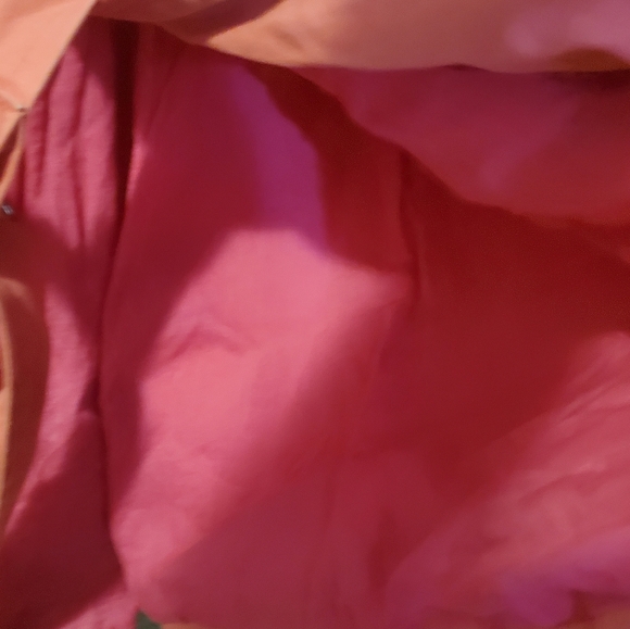 🔆 Pink Banana Republic femine pea/ladies trench style jacket damaged - Picture 11 of 16